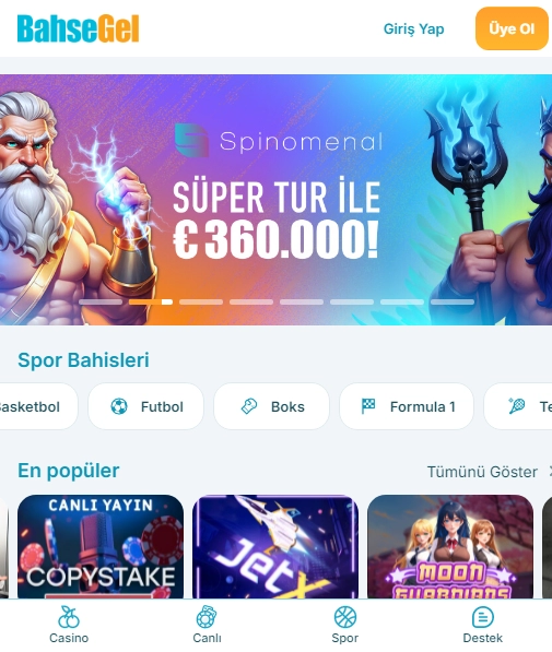 BahseGel Casino